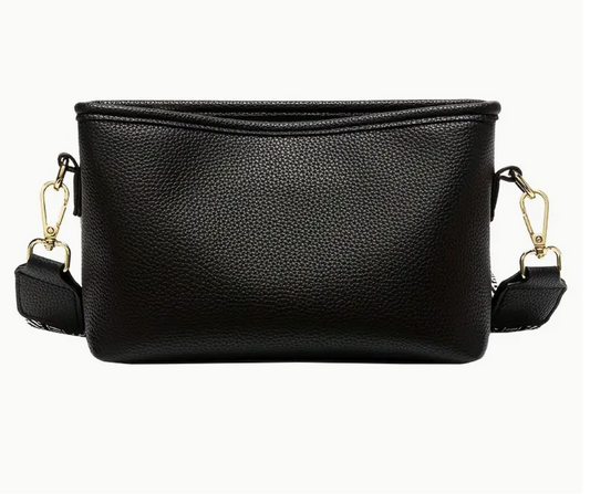 Guitar Strap Crossbody - Black