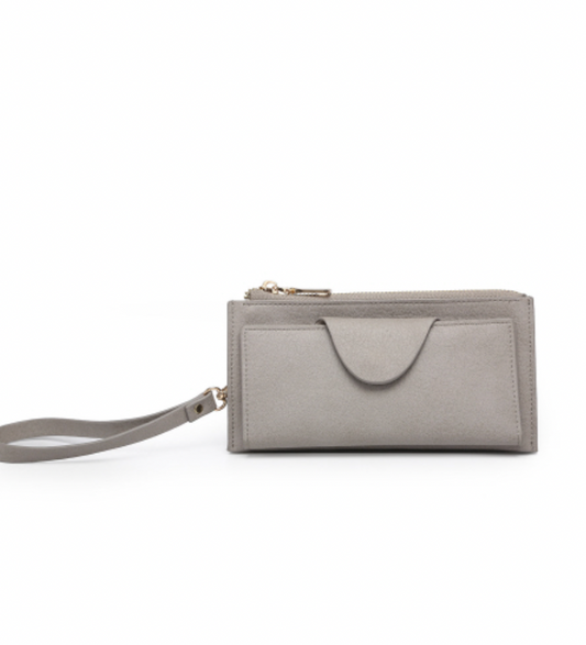 Kyla Wallet Change Pocket in Grey