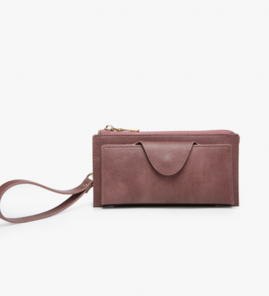 Kyla Wallet Change Pocket Wine