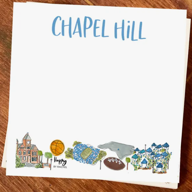 Chapel Hill Chunky Notepad-Stationery Writing Pad-100 Pages