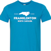 Franklinton, NC T-shirt - Sapphire