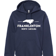 Franklinton, NC Hoodie - Navy Blue
