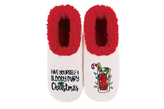 Women's Have a Bloody Merry Christmas Slippers