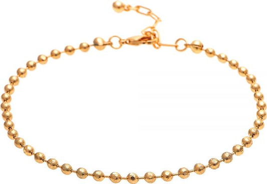 Gold Ball Chain Anklet