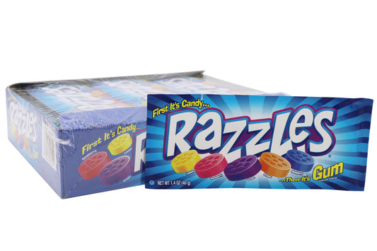 Razzles Candy Plain, 24ct