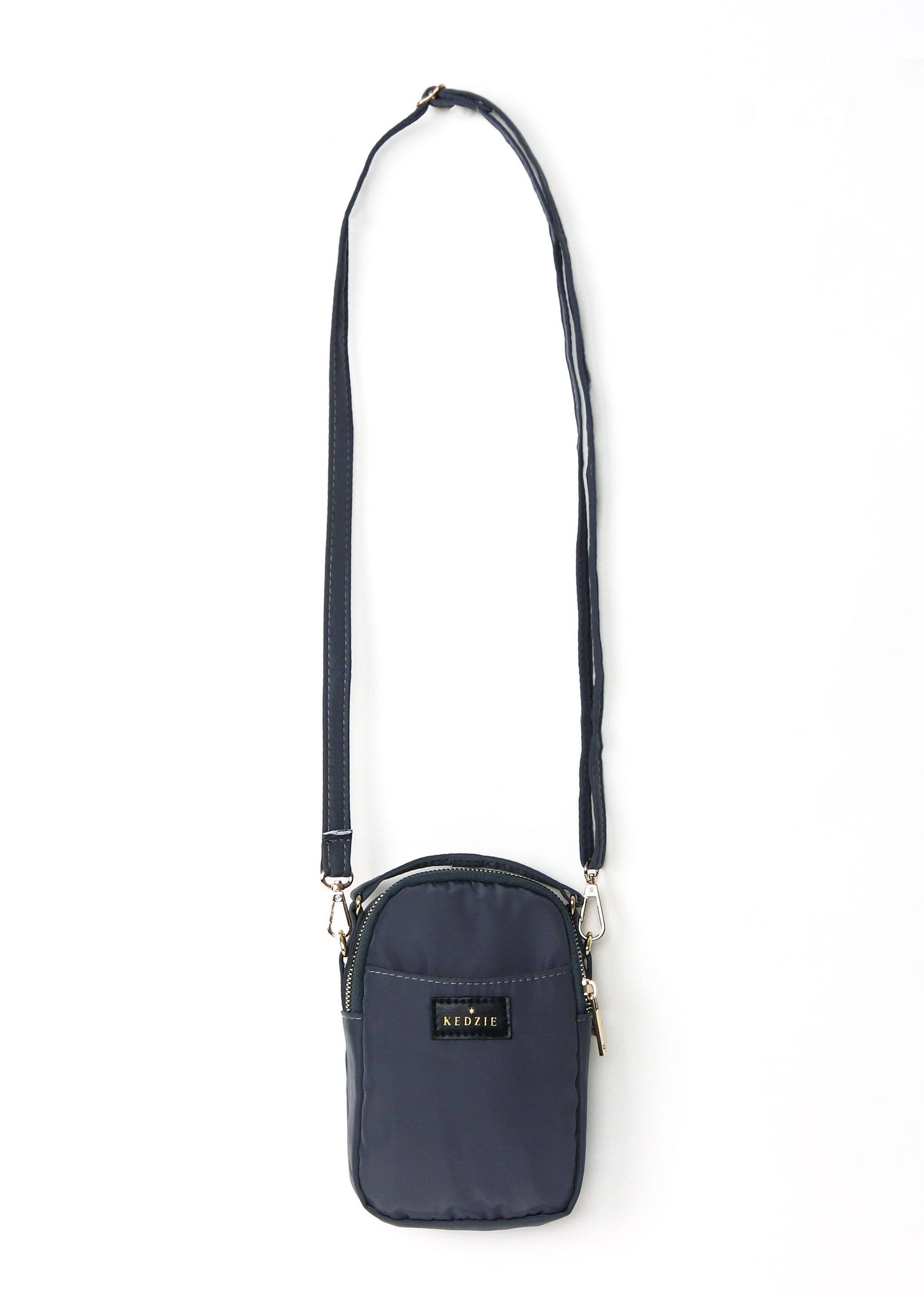 Kedzie Crosstown Crossbody Bag Open Stock: Grey