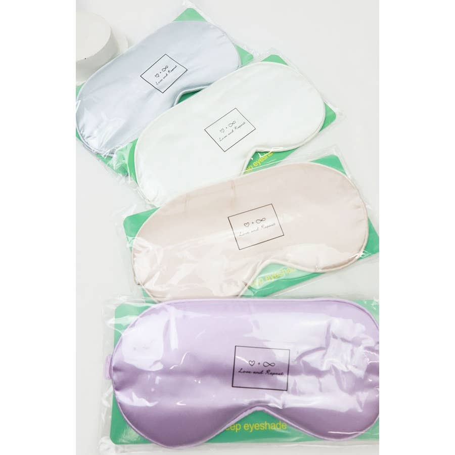 Silk Satin Sleeping Mask CHAMPAGNE