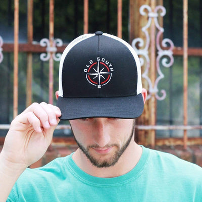 Compass Trucker Hat-Old South