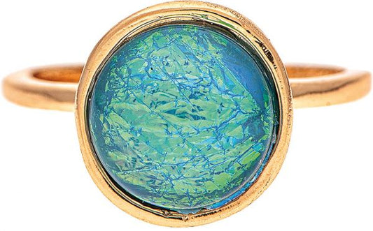 Blue Opal Ring