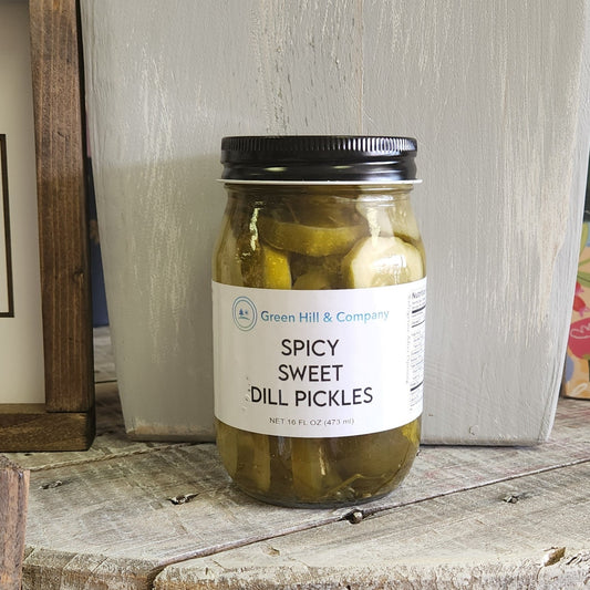 Spicy Sweet Dill Pickles