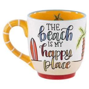 Beach Is My Happy Place Mug