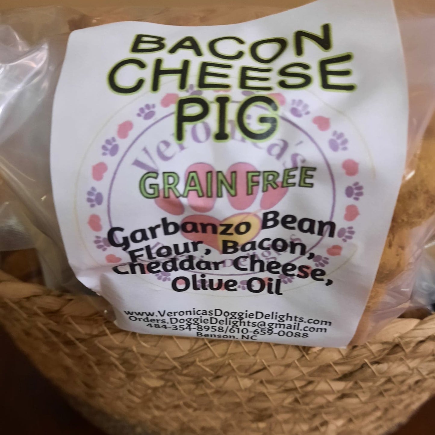 Bacon Cheese Pig (4-pack Pig shape) - Grain Free