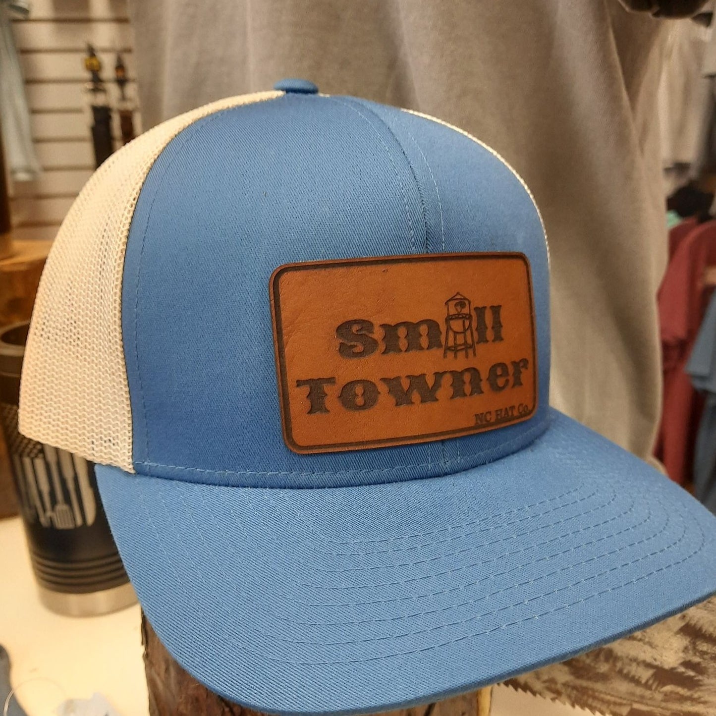 Small Towner Blue/Beige Trucker Hat