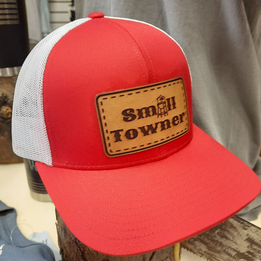 Small Towner Red/White Trucker Hat