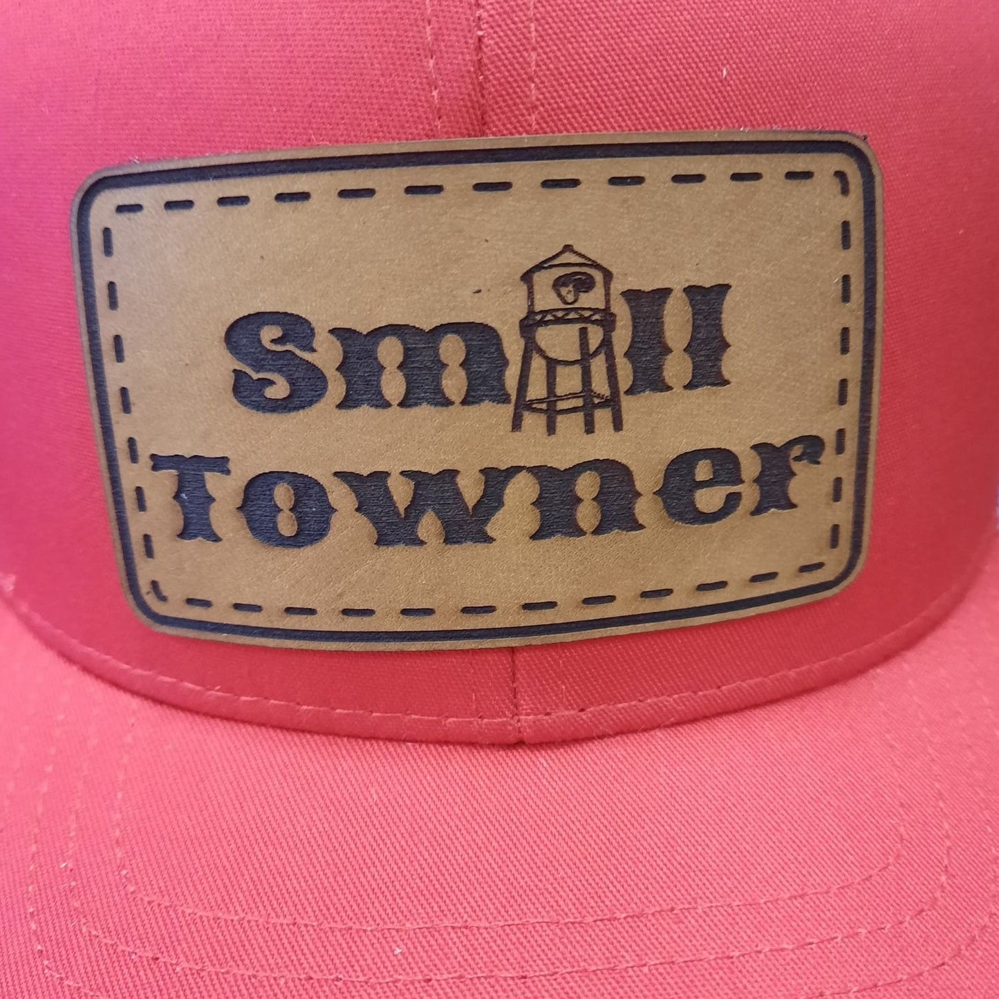 Small Towner Red/White Trucker Hat