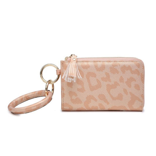 Liv Wristlet/Wallet - Cheetah Rose