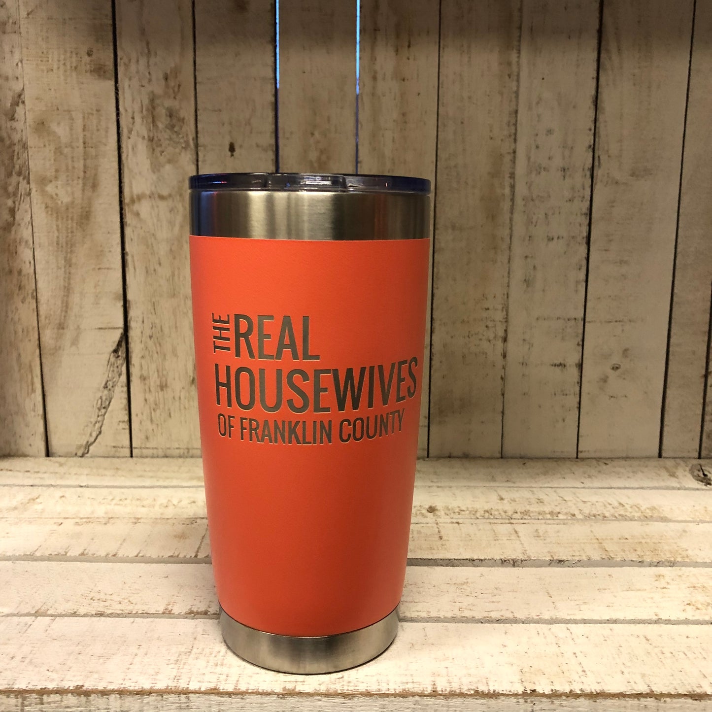 Real Housewives Tumbler 20oz- Coral