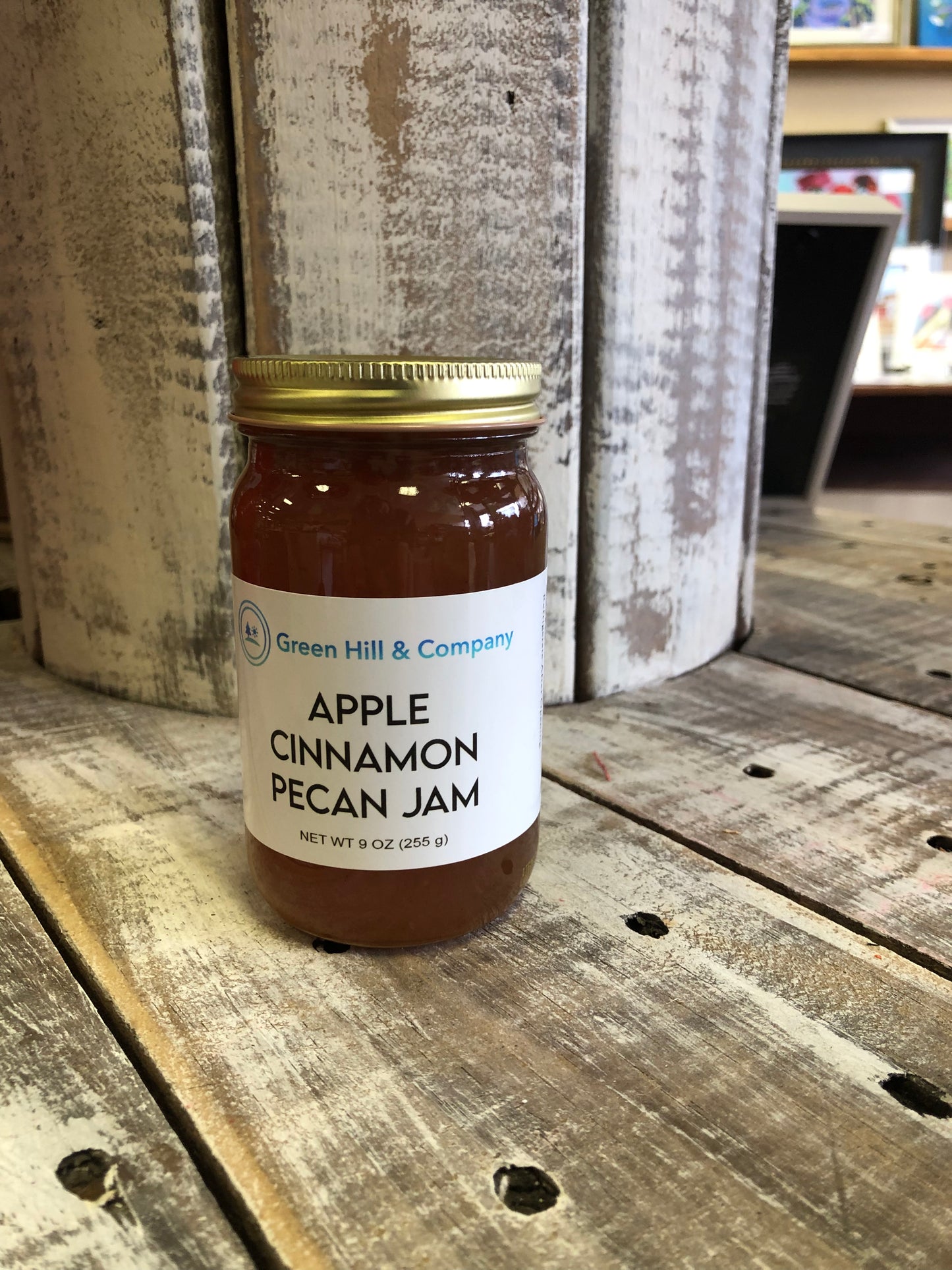 Apple Cinnamon Pecan Jam 9 oz.