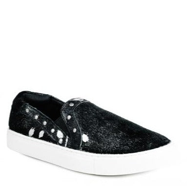 Corkys Pine Top Pewter Cowhide Sneakers