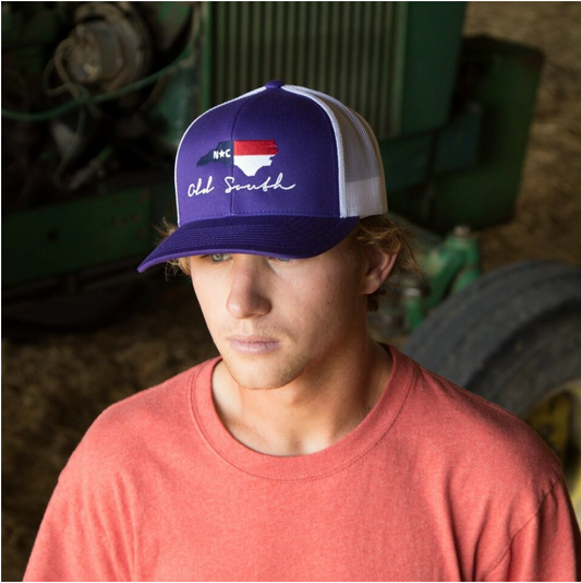 NC - TRUCKER HAT - Purple