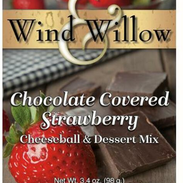 Chocolate Covered Strawberry Cheeseball and Dessert Mix