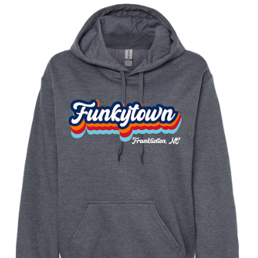 Funkytown Hoodie - Charcoal Gray