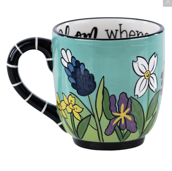 Live Life Full Bloom Mug