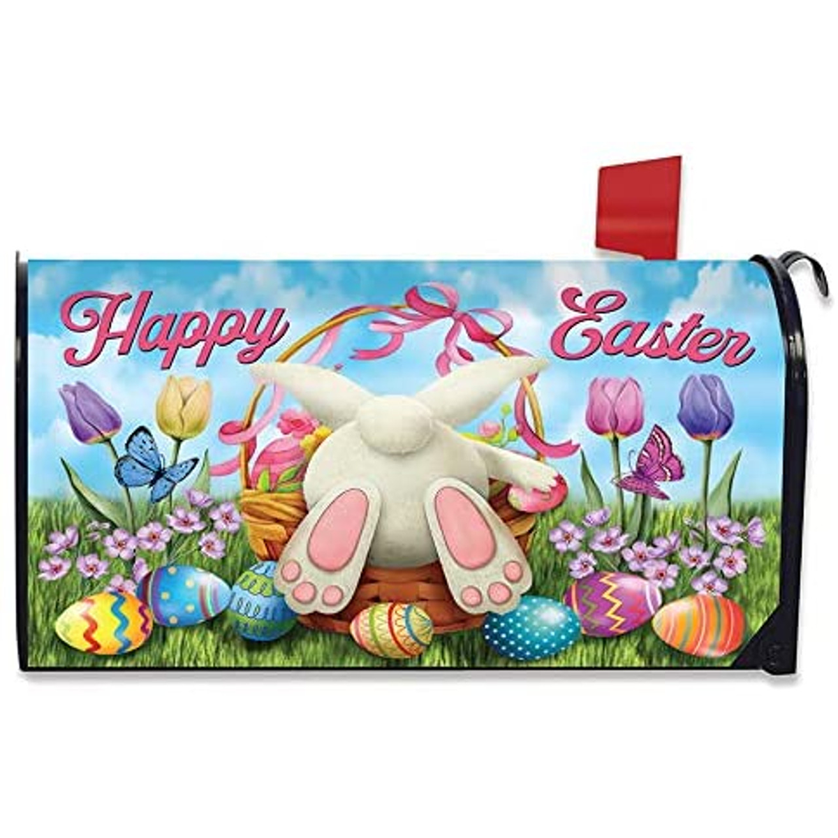 Easter Egg Hunt Mailbox Cover