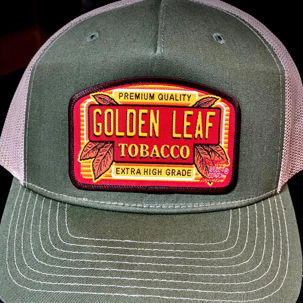 Golden Leaf Patch Hat