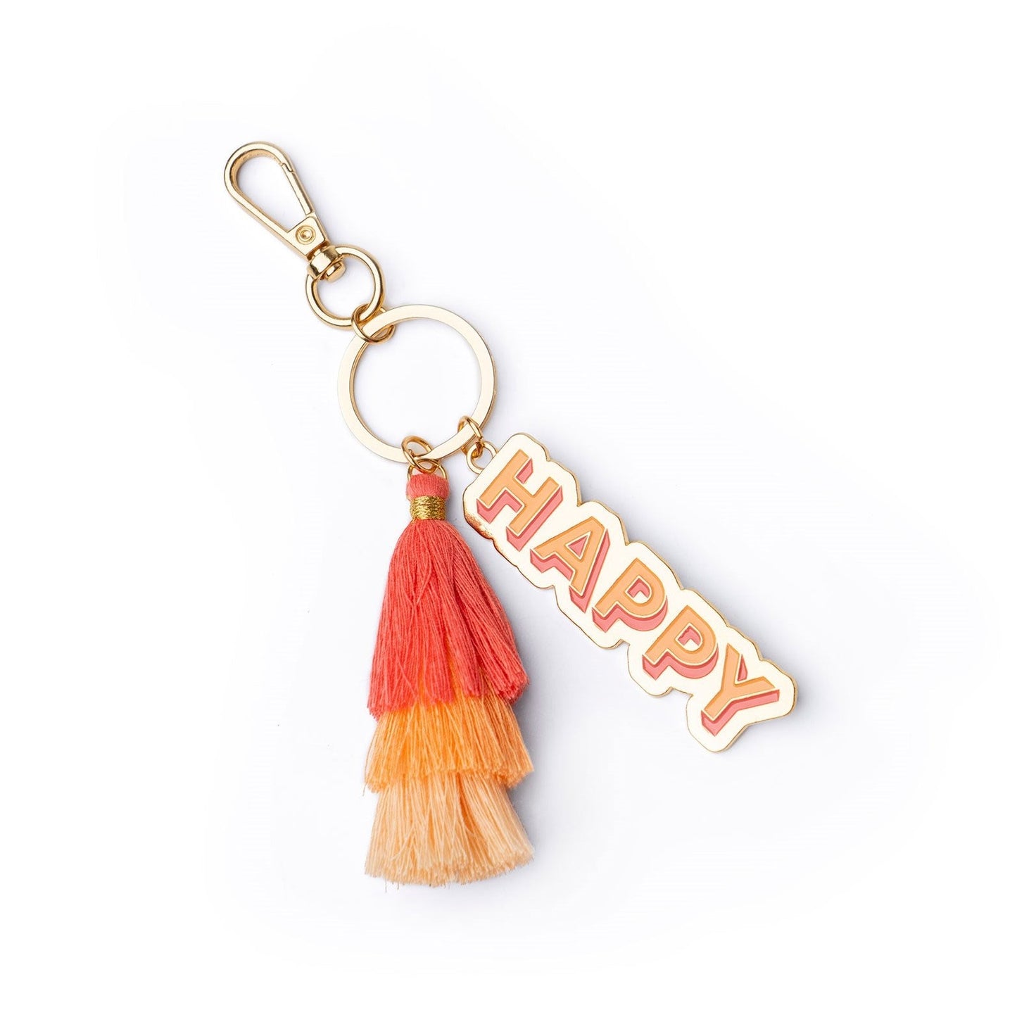 Olivia Moss® Happy Keychain