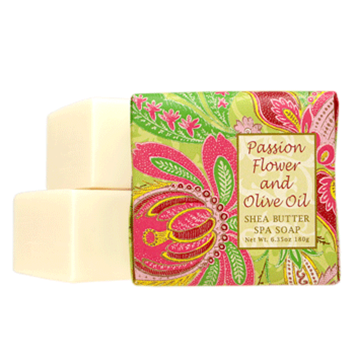 Passion Flower and Olive Oil Shea Butter Soap